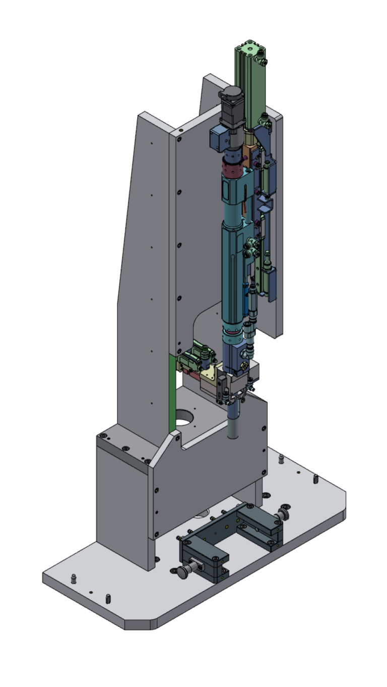 Konstruktionsbüro für Maschinenbau - Montageanlage in der Produktion
