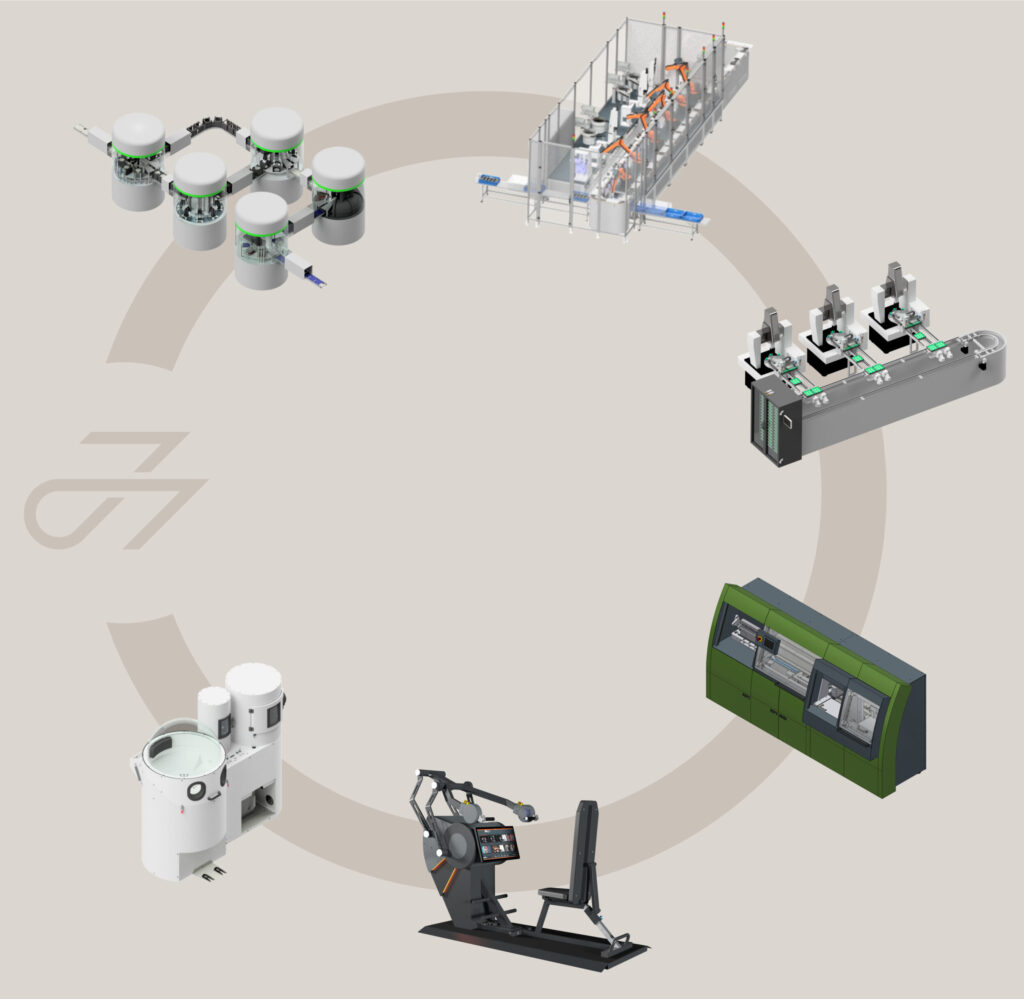 Konstruktionsbüro Maschinenbau - Montageanlage mit Roboter von CONWEX