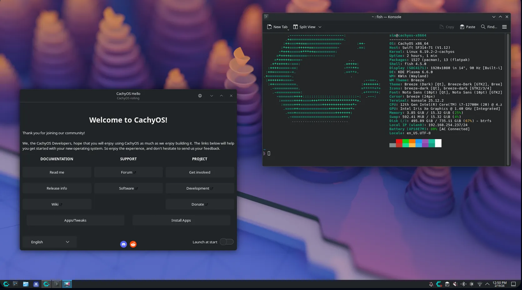 Linux CachyOS